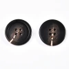 Imitation horn resin coffee four-button high-end suit four-button casual suit men's windbreaker button Item Picture